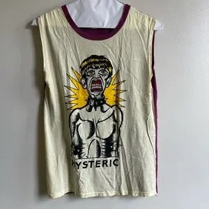 トップス Hysteric Glamour Snake tank top hysteric glamour early 2000s black tank top – hachi archive